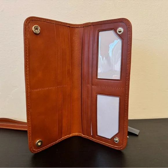 Dooney & Bourke Dark Brown KIRBY TATUM WRISTLET - Picture 3 of 7